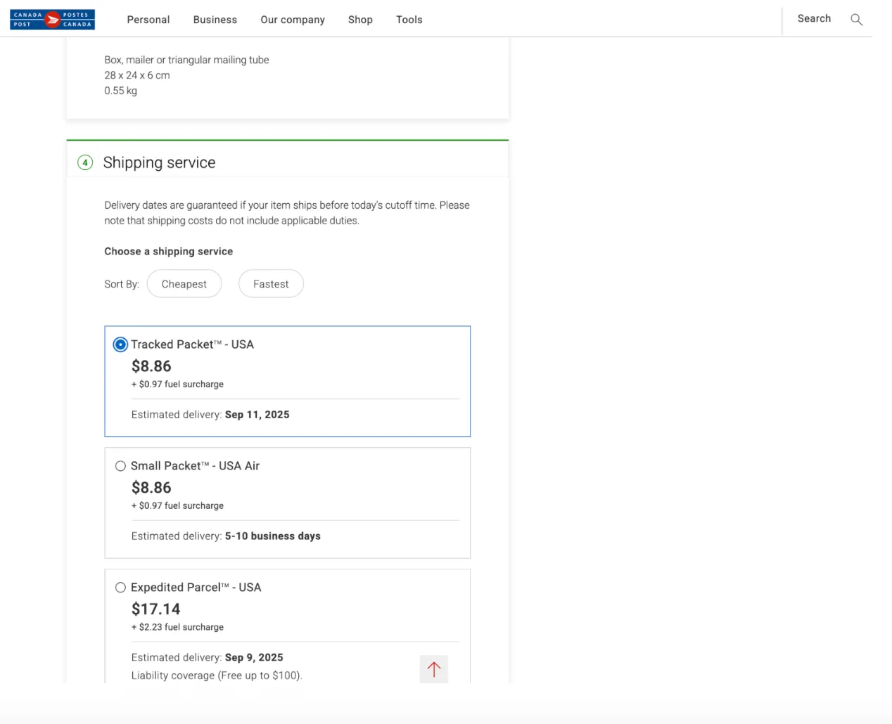 Shipping Manager flow
